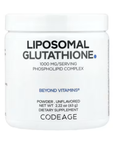 Glutatión liposomal en polvo sin sabor, 63 g