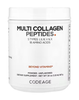 Polvo de péptidos multicolágeno sin sabor, 567 g