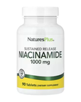Niacinamida de liberación prolongada 1000 mg, 90 tabletas