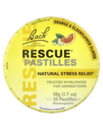 Pastillas para aliviar el estrés de forma natural sabor Naranja y flor de saúco, 35 pastillas