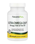 Ultra Omega 3/6/9, 60 cápsulas