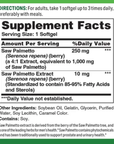 Saw Palmetto 1,000 Mg, 90 Cápsulas