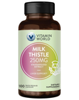 Milk Thistle (Silymarin) Standardized Extract, 250 Mg, 100 Cápsulas