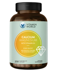 Calcium Magnesium plus Vitamin D3, 250 Cápsulas