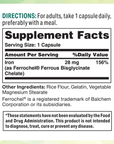 Easy Iron, 28 Mg, 90 Cápsulas