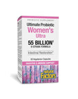 Ultimate Probioticos para Mujeres Ultra 55 Billones (30 vcap), Natural Factors
