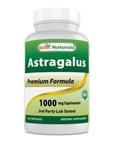 Extracto de astrágalo 1000mg, 120 cápsulas