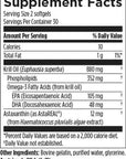 Aceite de Krill XanthOmega, 60 softgels