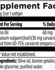 Aceite de Orégano, 60 cápsulas