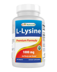 L-Lisina 1000 mg, 180 tabletas
