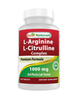 L-Arginina L-Citrulina 1000mg, 120 tabletas