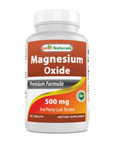 Óxido de magnesio 500 MG, 180 cápsulas